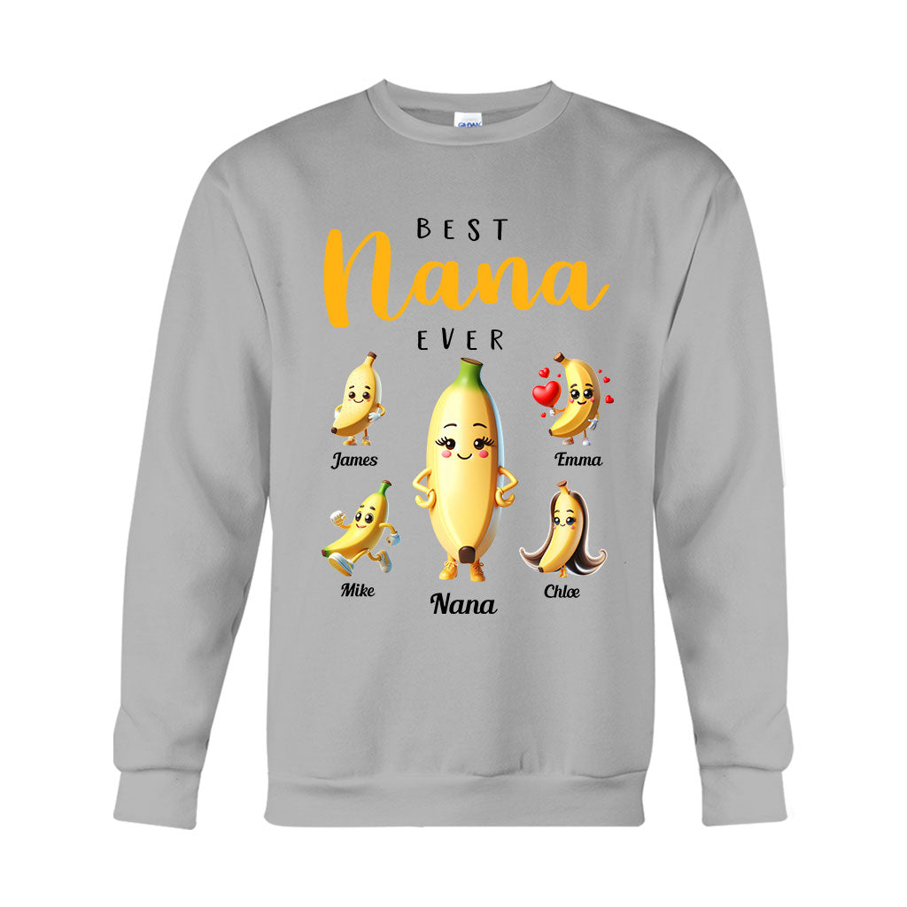 You Are The Best Nana - Personalized Grandma T-shirt And Hoodie