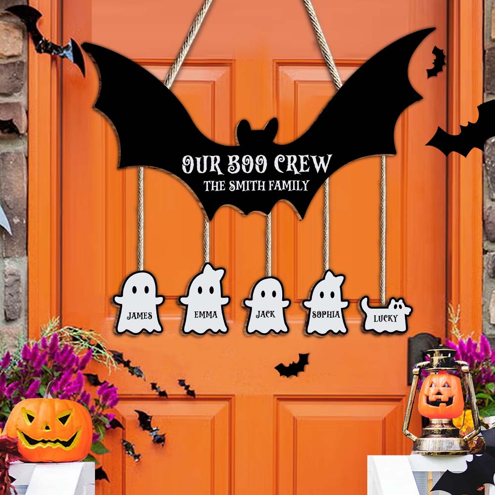 Our Boo Crew - Personalized Family Pallet Wood Sign