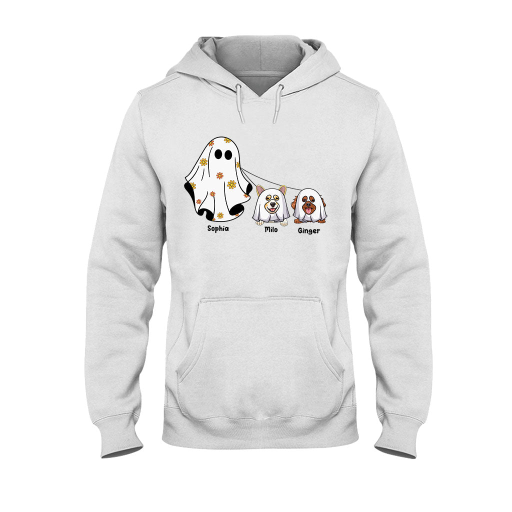 T-shirt et sweat à capuche personnalisés pour chien « Fantômes mignons »