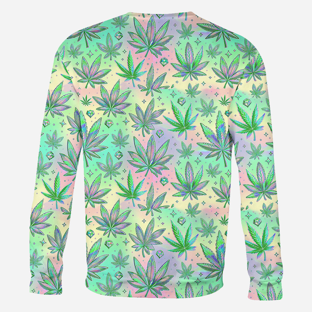 Mommy's Little Buds Dopest Mom Ever - Personalized Weed All Over Shirt