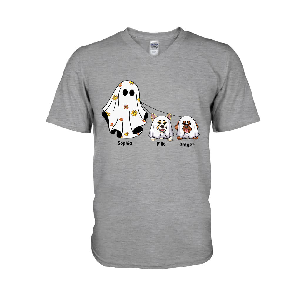 T-shirt et sweat à capuche personnalisés pour chien « Fantômes mignons »