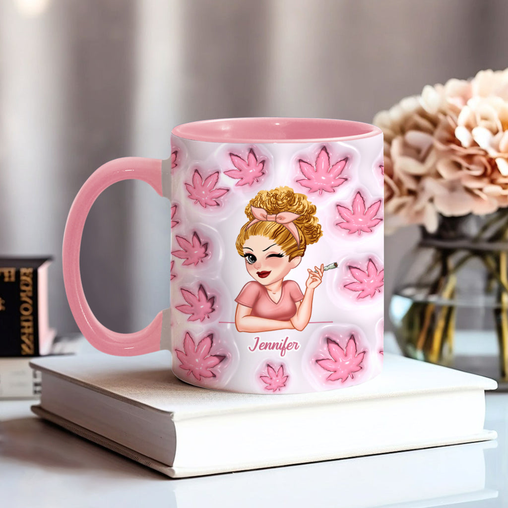 I Bet My Soul Smells Like Weed - Personalized Weed Accent Mug