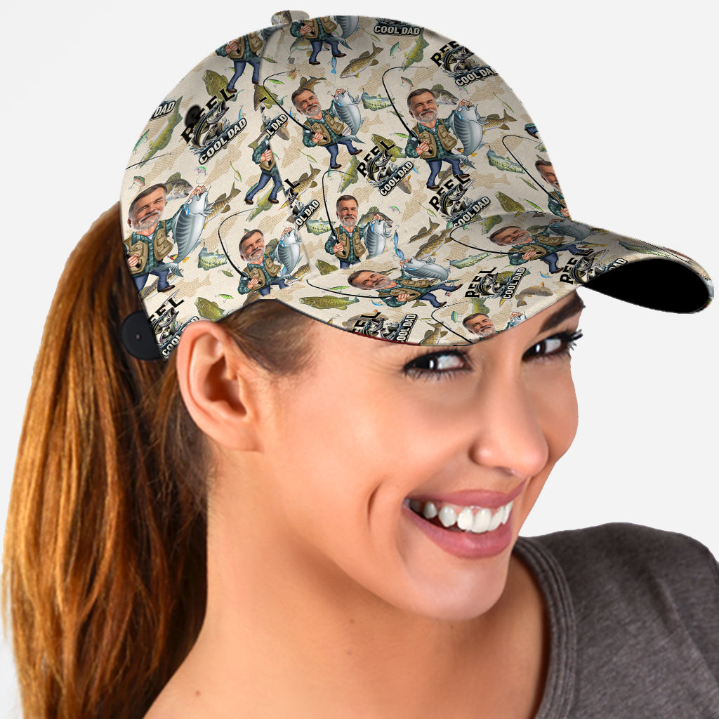 Reel Cool Dad - Personalized Fishing Classic Cap