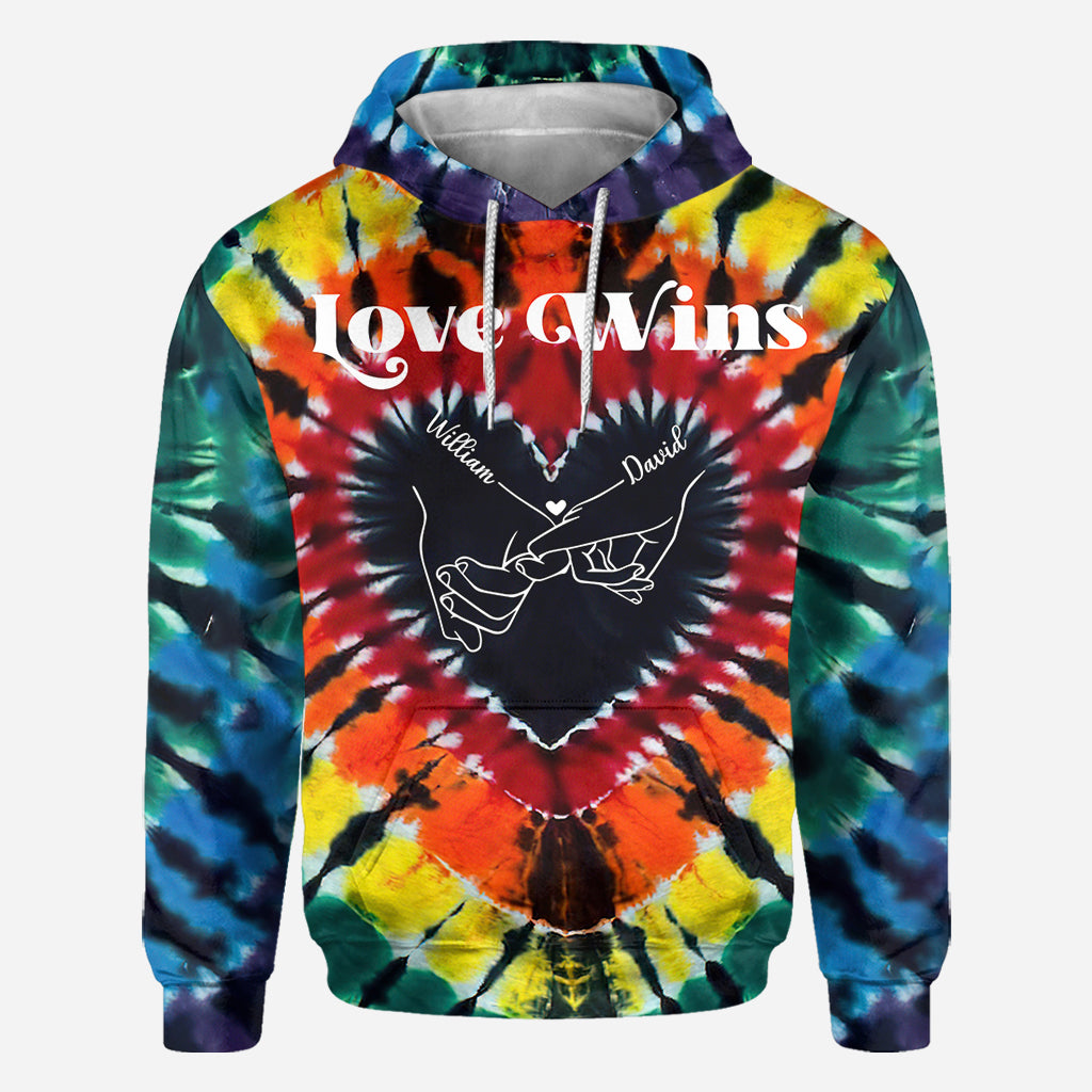 Liebe siegt – Personalisiertes LGBT-Unterstützungs-Shirt