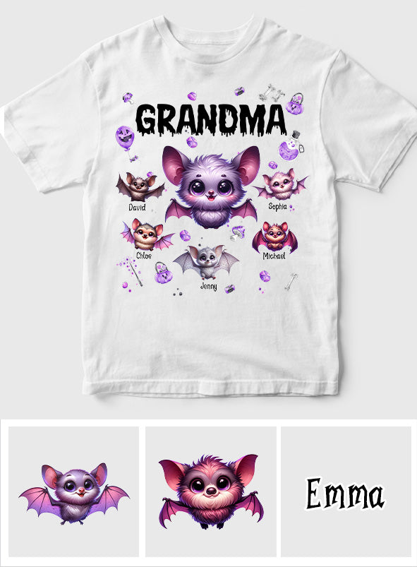 Oma der kleinen Monster – Personalisiertes Oma-T-Shirt und Hoodie