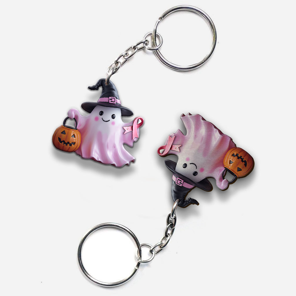 Breast Cancer Awareness - Personalized Breast Cancer Awareness Keychain