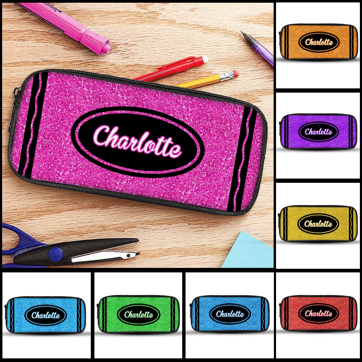 Colour Pencil - Personalized Teacher Pencil Case