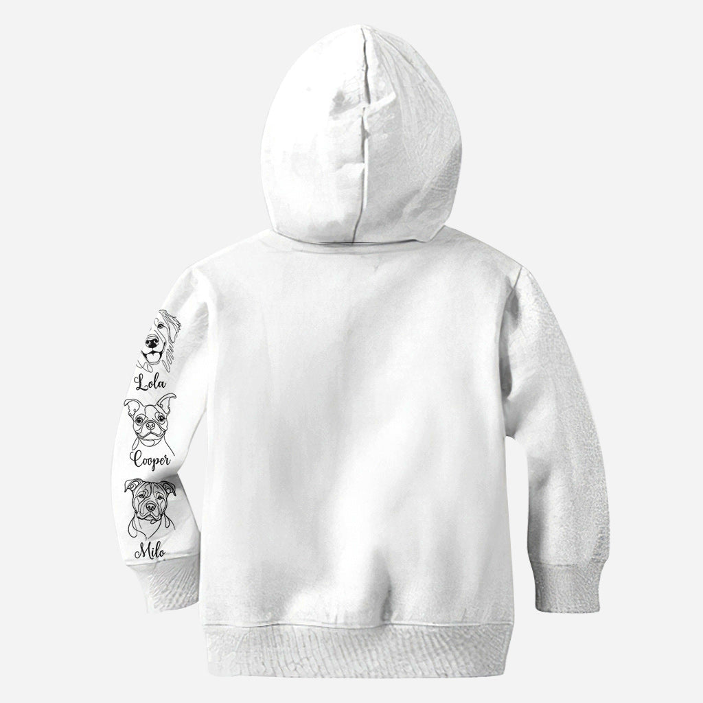 Hundemama - Personalisiertes T-Shirt mit Hundemotiv