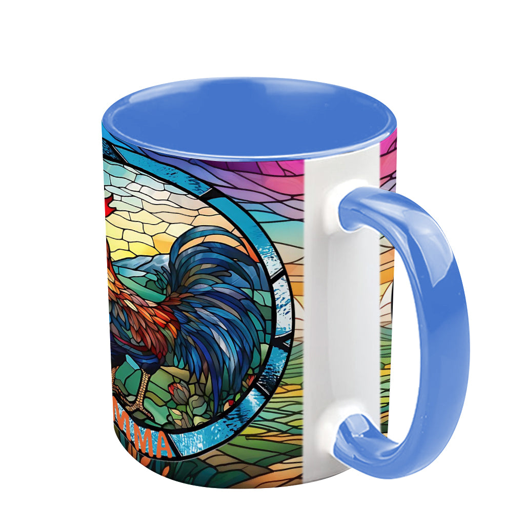 Liebe Hühnchen - Personalisierte Tasse mit Hühnermotiv