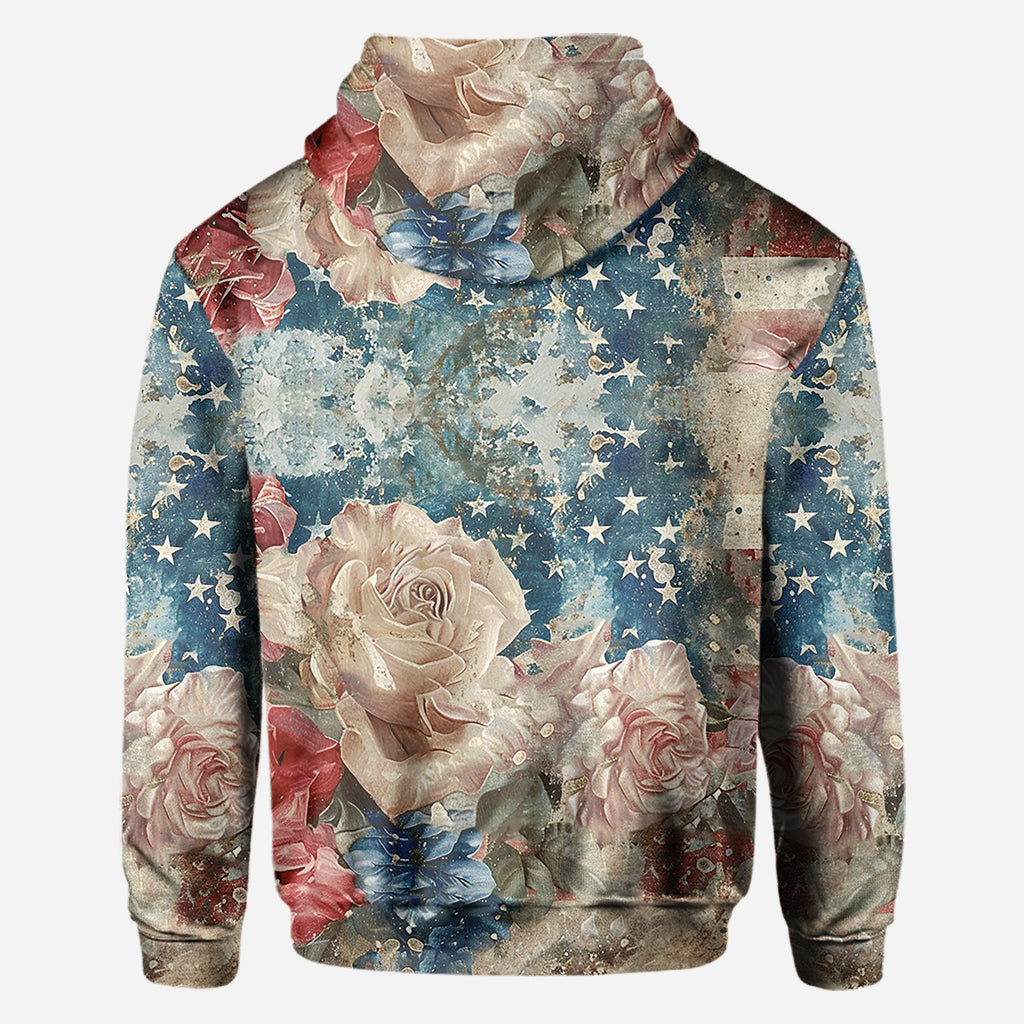 T-shirt personnalisé « Cowgirl américaine » - T-shirt intégral « Country Girl »