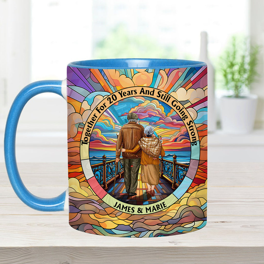 Still Going Strong - Personalized Couple Accent Mug