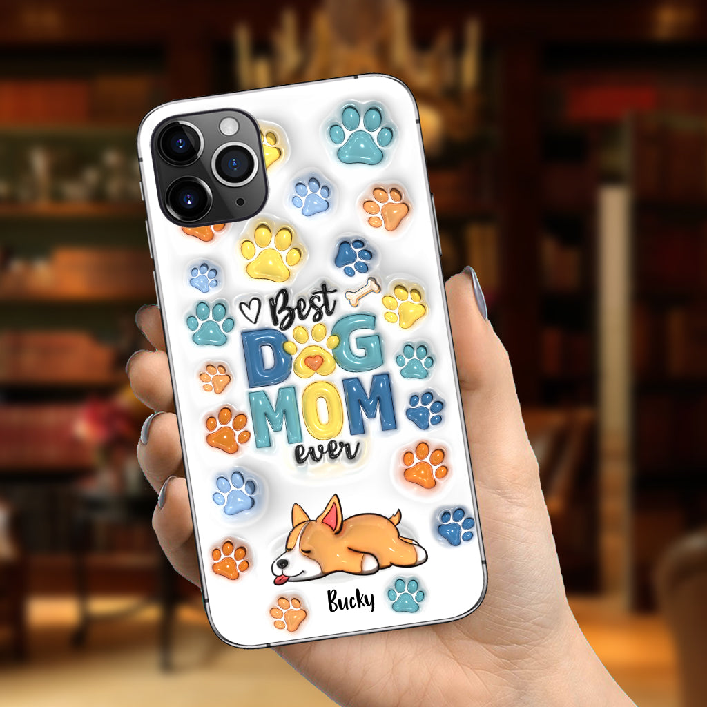 Best Dog Dad/ Mom Ever - Personalized Dog Phone Case