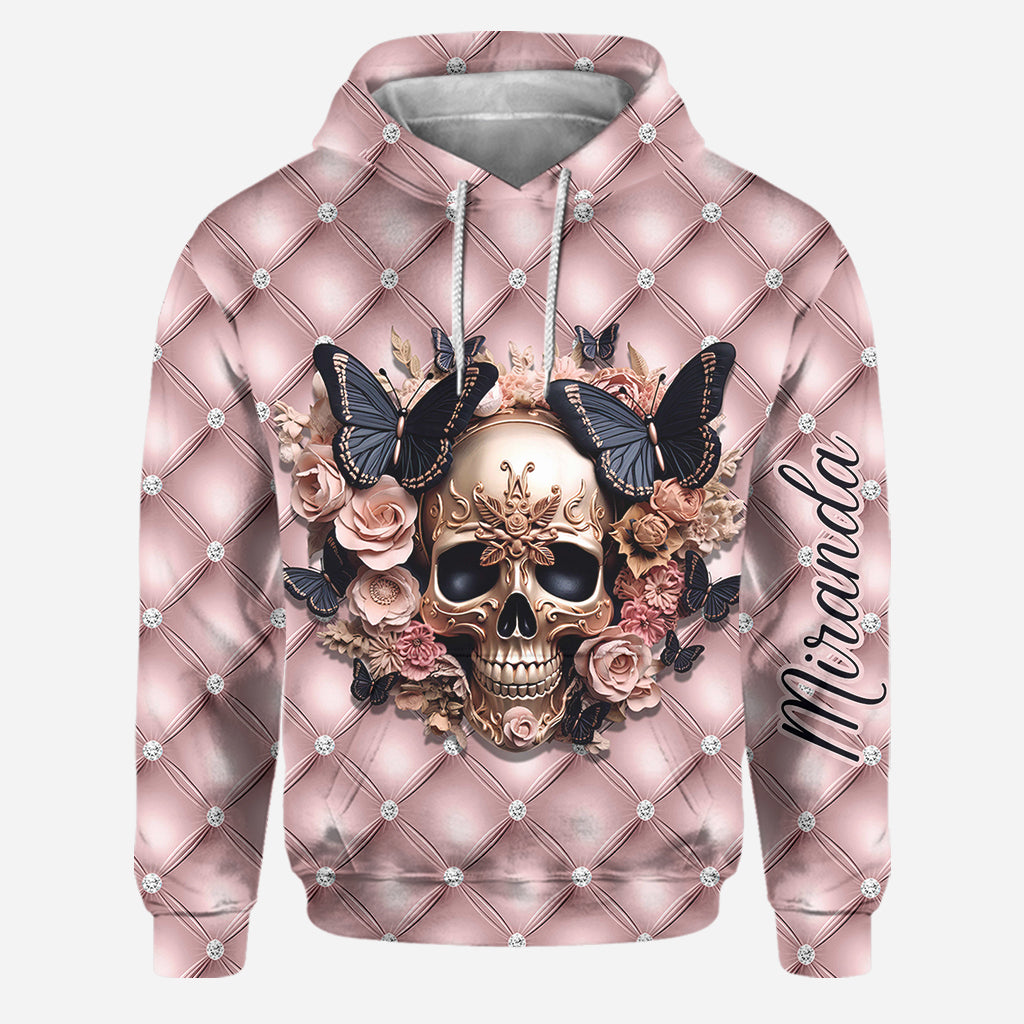 Fck This Fck That Fck You Fck Everything - Personalized Skull Hoodie and Leggings