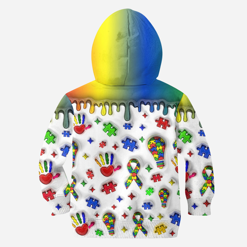 Autism Awareness - Personalized Autism Awareness All Over Shirt