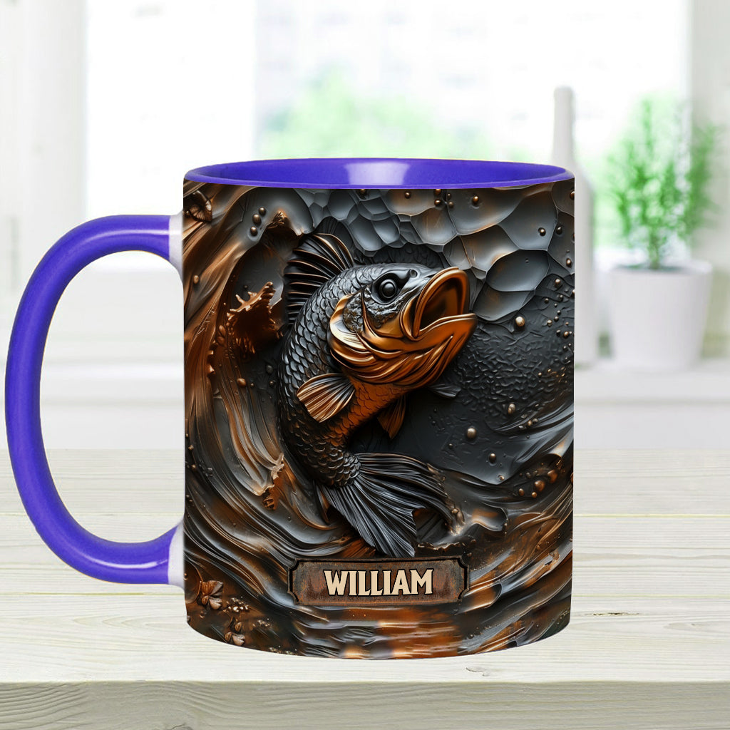 Mug personnalisé pour les passionnés de pêche -