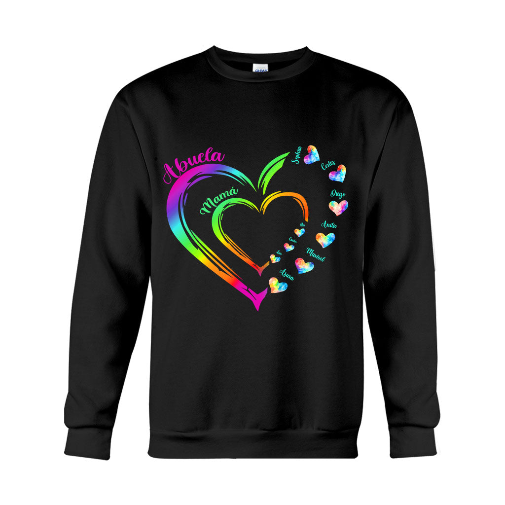 Bendecido De Ser llamado – Personalisiertes Oma-T-Shirt und Kapuzenpullover