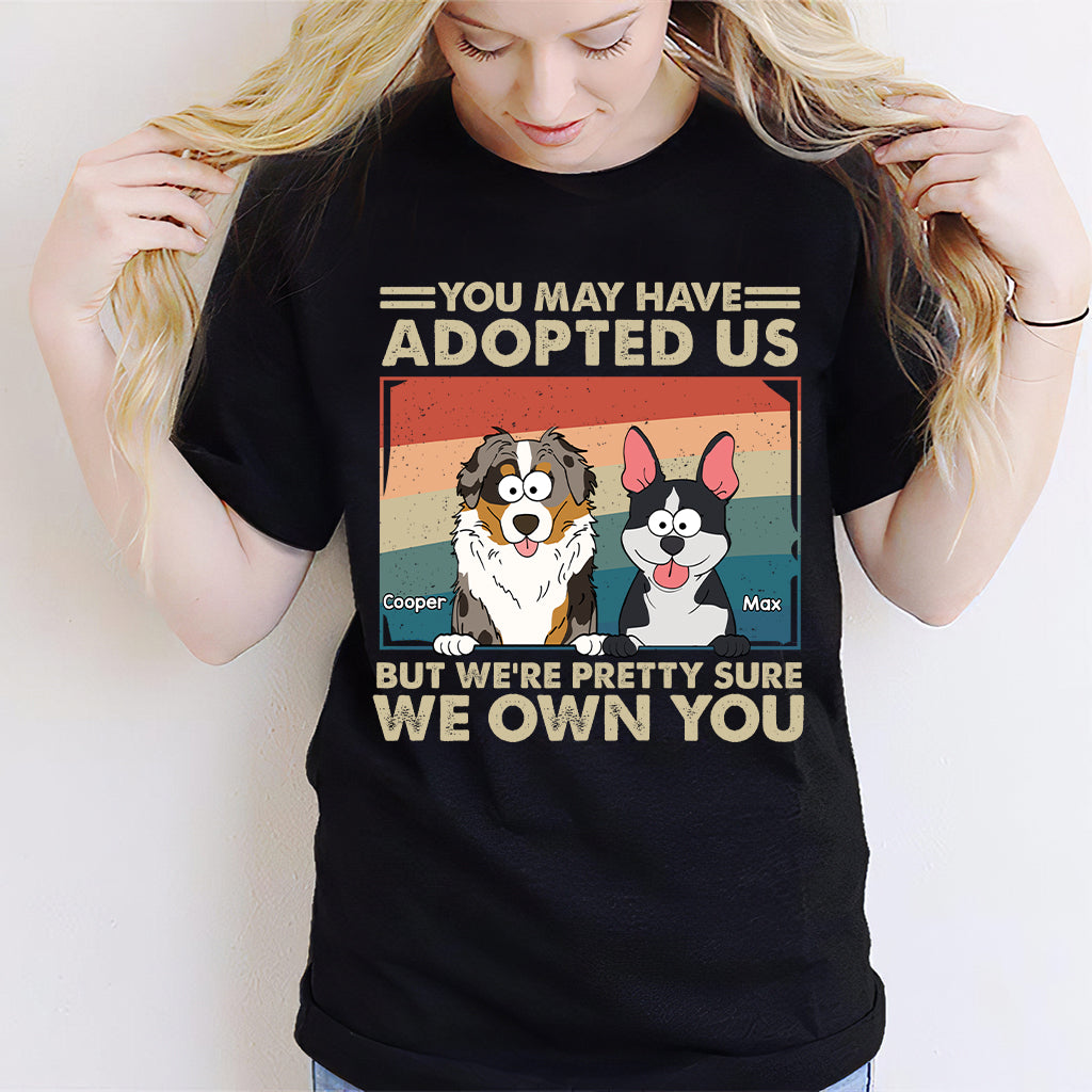Je suis presque sûr que tu m'appartiens - T-shirt et sweat à capuche personnalisés pour chien