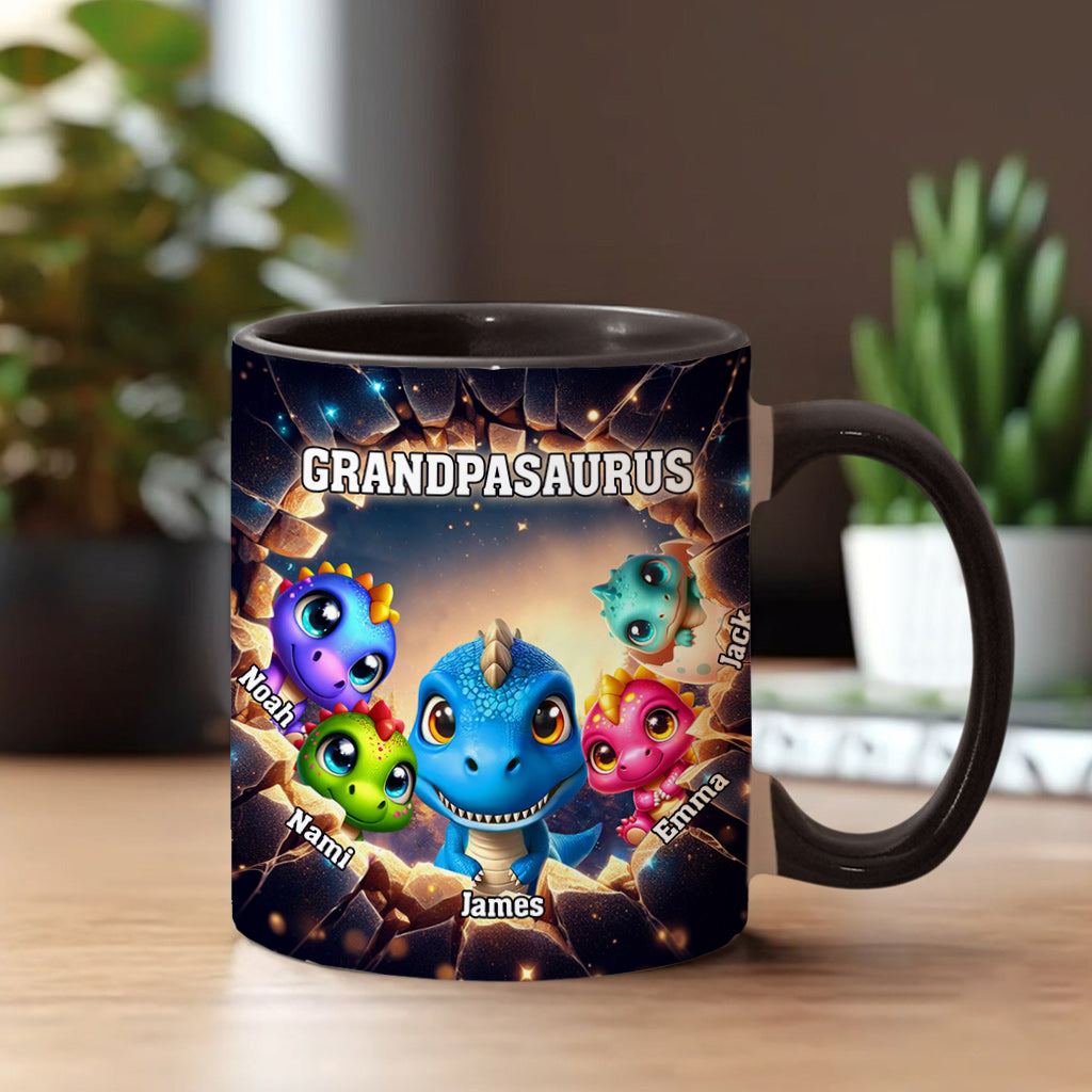 Grandpasaurus - Personalisierte Tasse mit Opa-Akzent