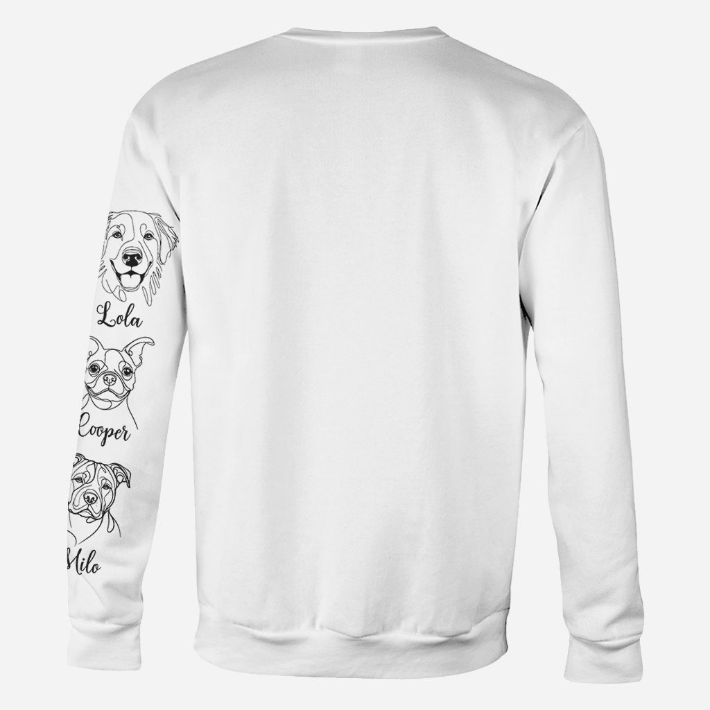 Hundemama - Personalisiertes T-Shirt mit Hundemotiv