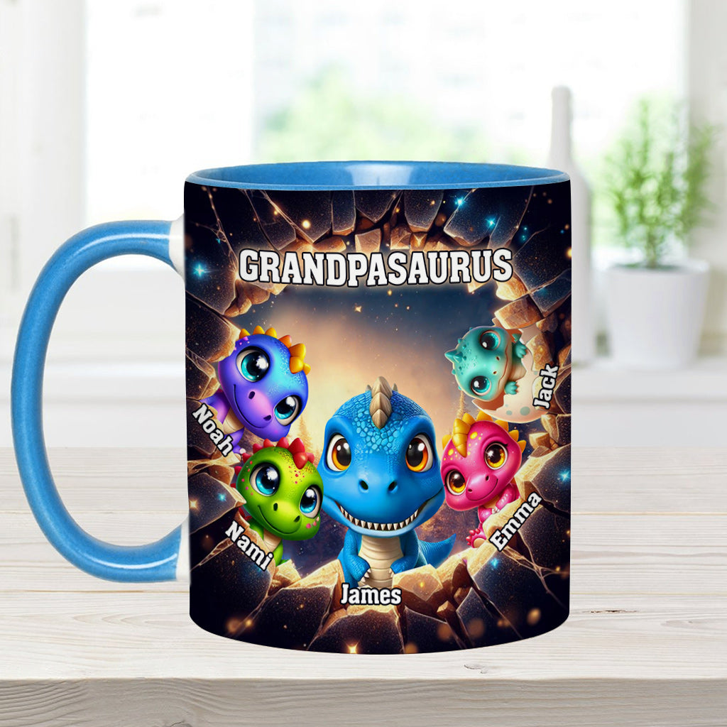 Grandpasaurus - Personalisierte Tasse mit Opa-Akzent