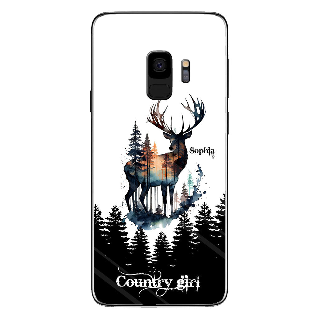 Country Girl - Personalized Hunting Phone Case