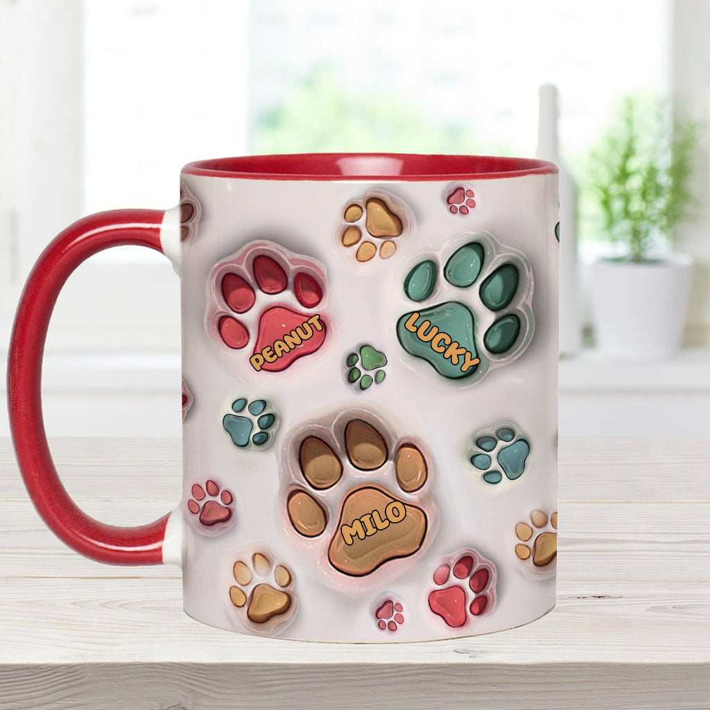Die beste Hundemama, der beste Hundepapa, die beste Katzenmama, der beste Katzenpapa aller Zeiten – personalisierte Tasse mit Hundemotiv