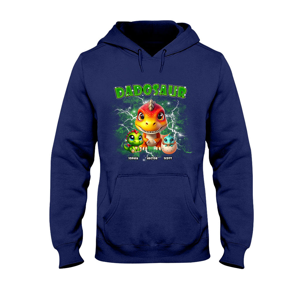 Dadosaur Thunder Bootleg - Personalized Father T-shirt And Hoodie