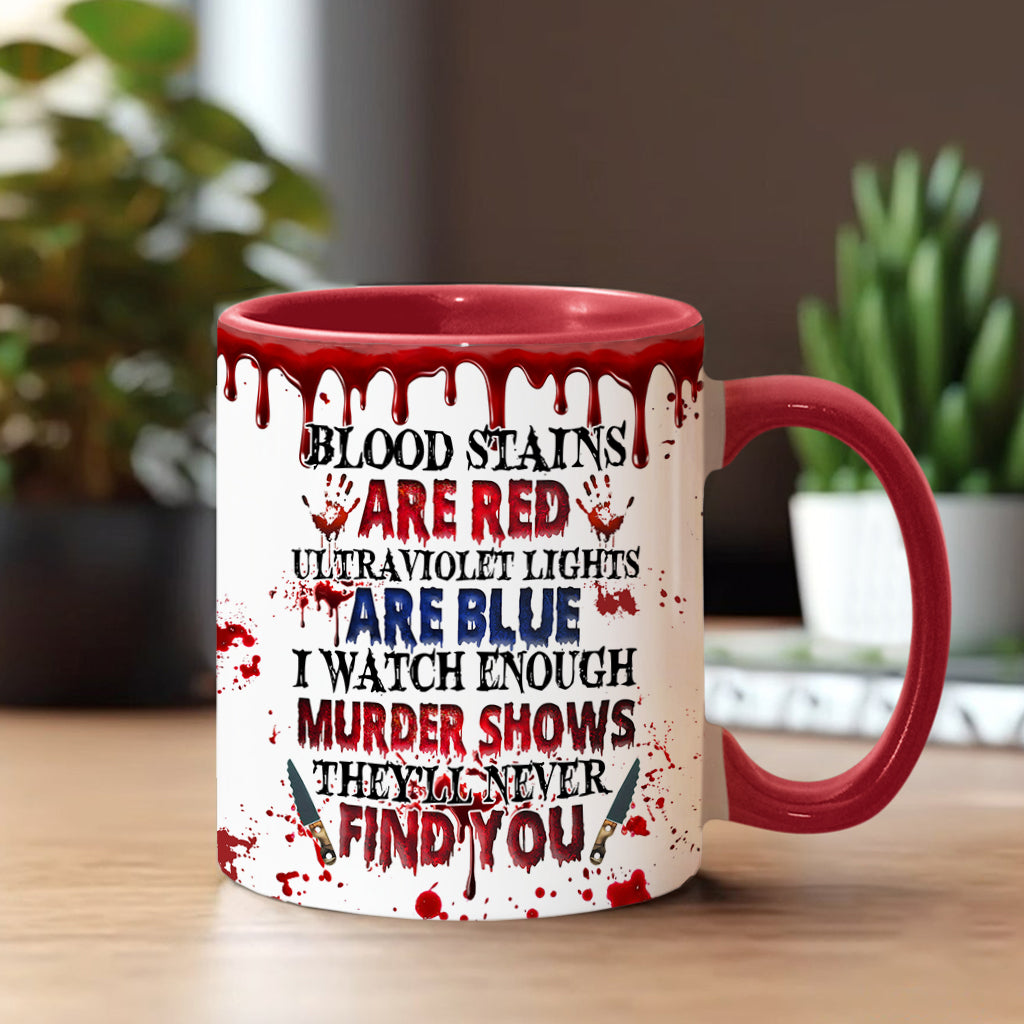 True Crime Mug - Personalized Accent Mug