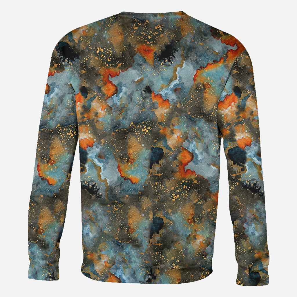 Grandpasquatch Plus Squatchy - T-shirt personnalisé Grandpa All Over