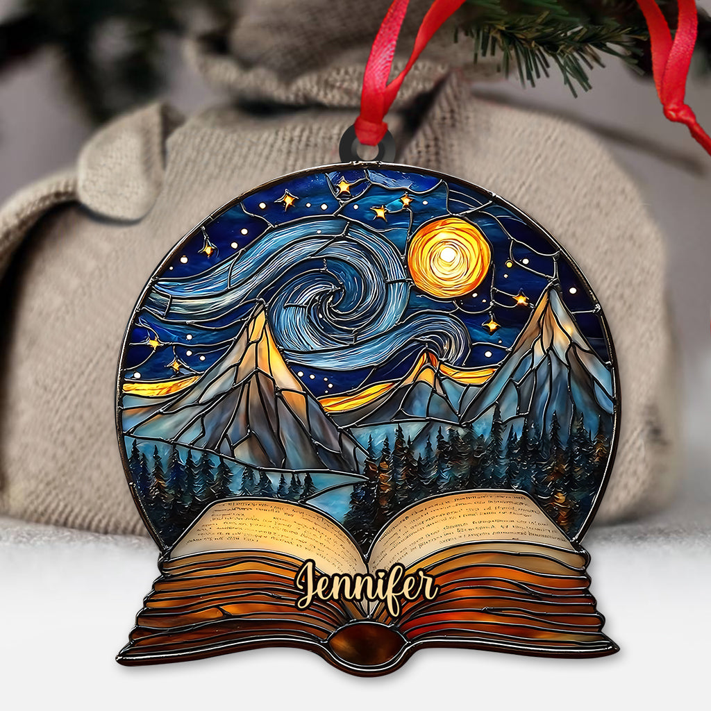 Night Court Reading - Personalized Book Ornament