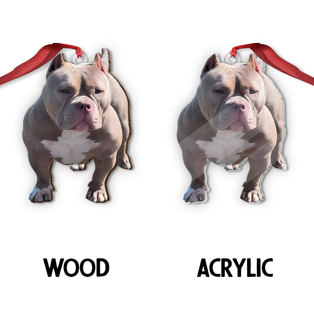 Any Photo Ornament - Personalized Dog Custom Shaped Ornament