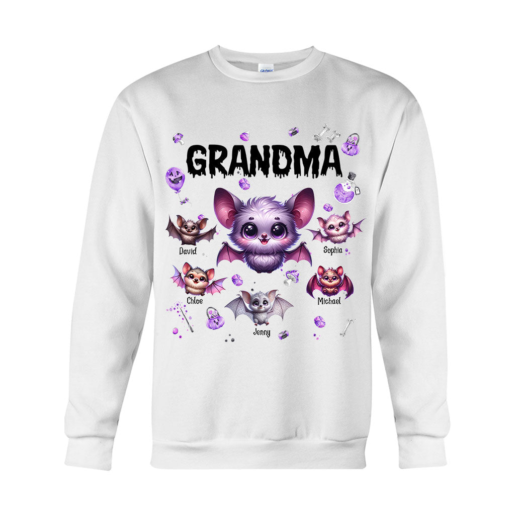 Oma der kleinen Monster – Personalisiertes Oma-T-Shirt und Hoodie