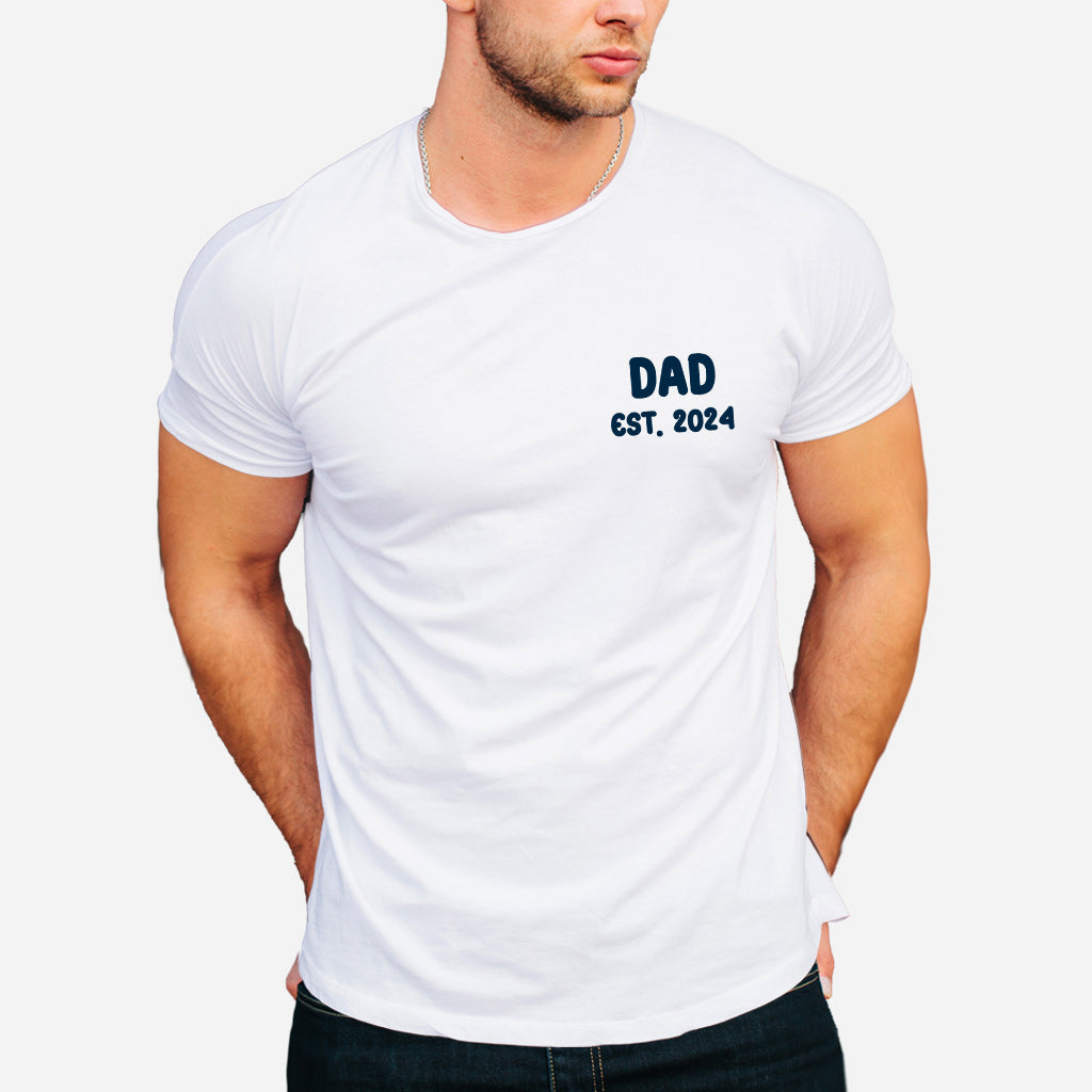 Doing Dad Papa Grandpa... Shit - Personalized Father T-shirt And Hoodie