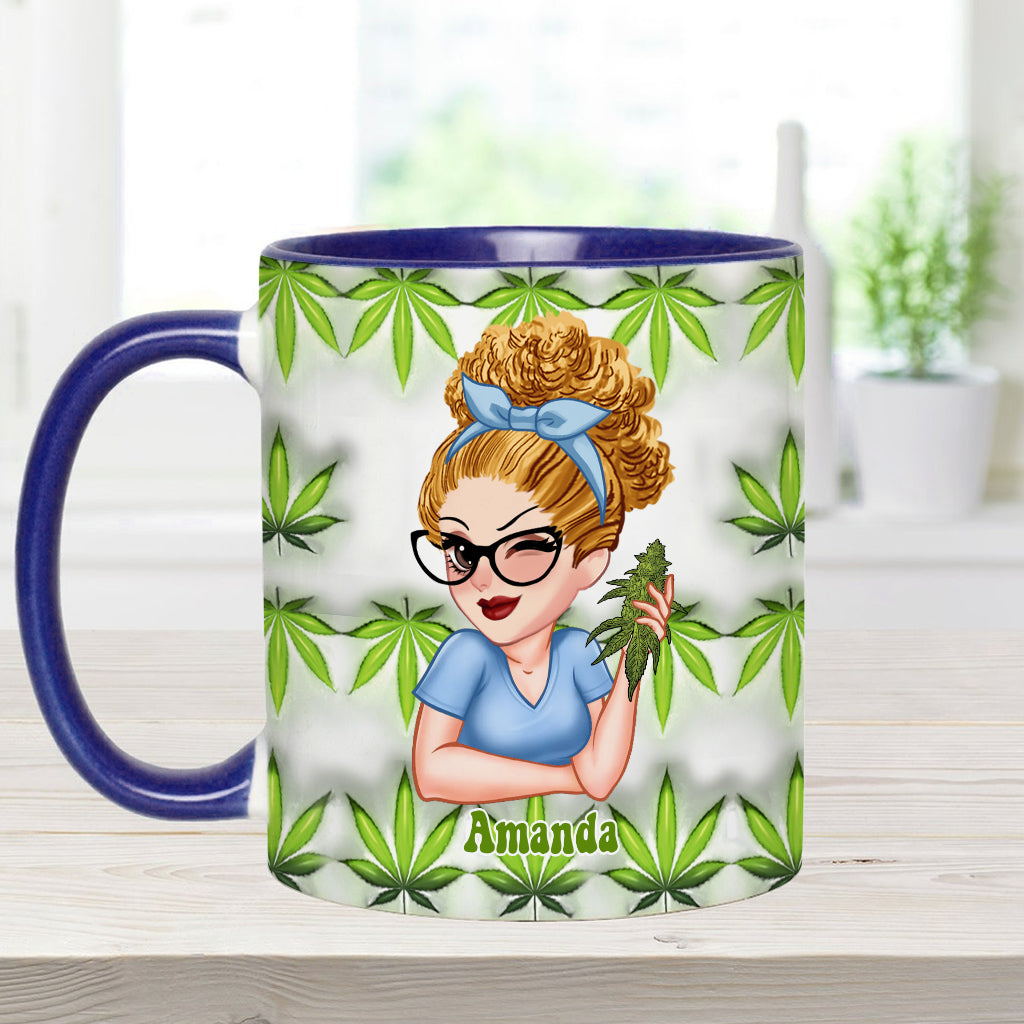 Pretty Little Pothead - Personalized Weed Accent Mug