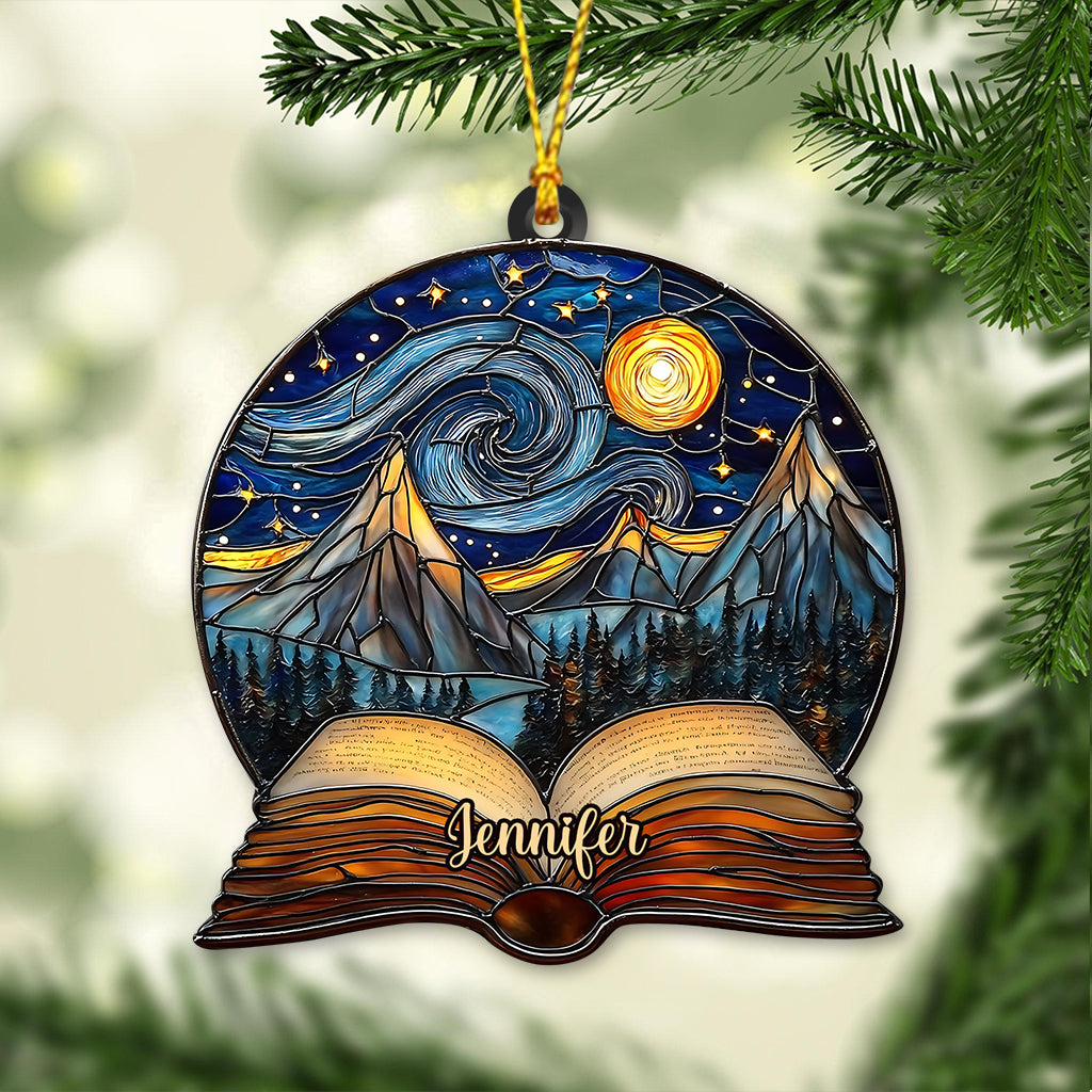 Night Court Reading - Personalized Book Ornament