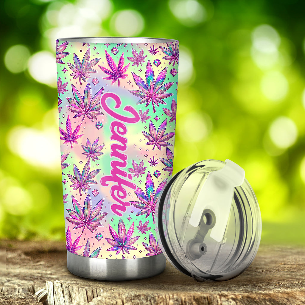 High Maintenance - Personalized Weed Tumbler