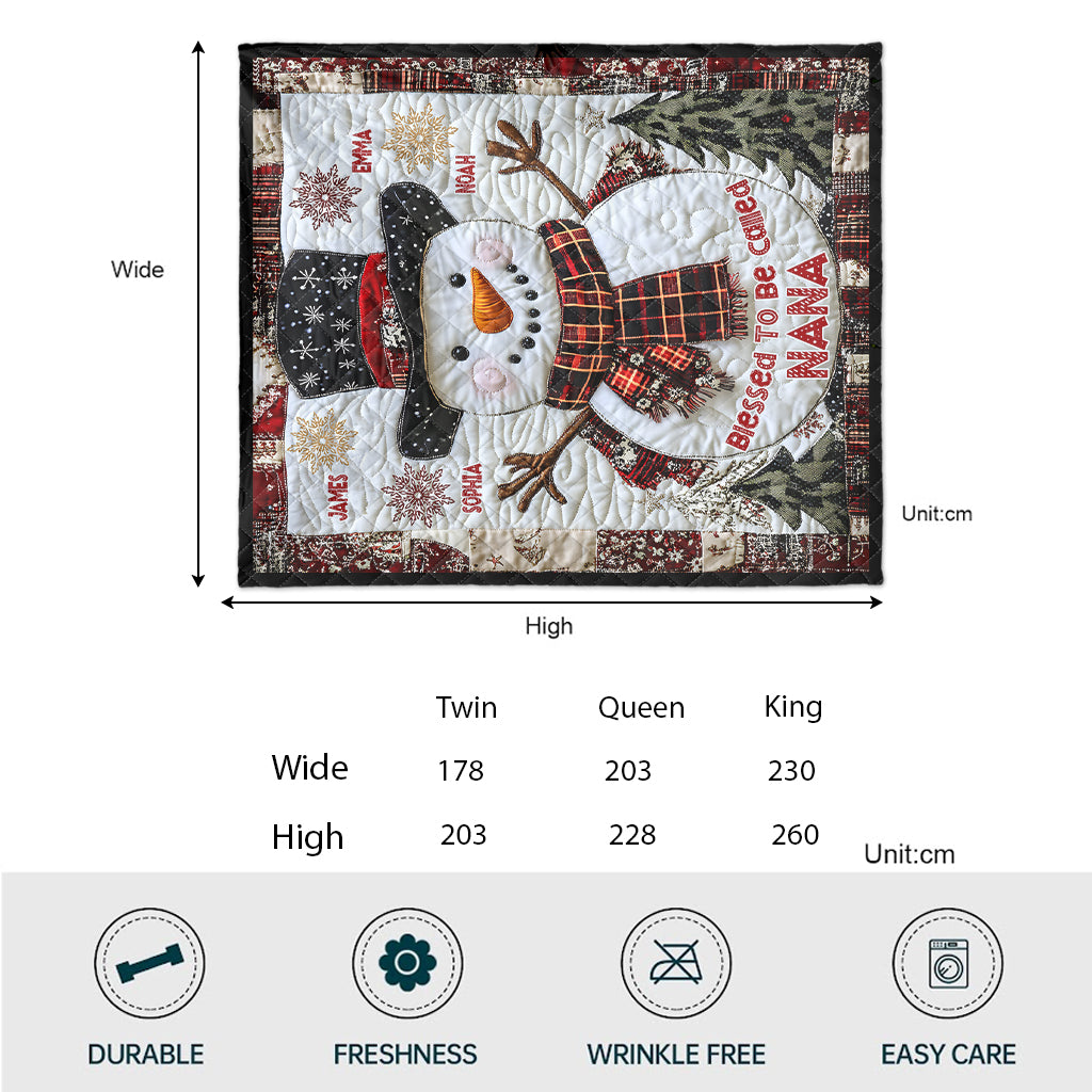 Nana Grandma Gigi - Personalisierte Oma-Steppdecke