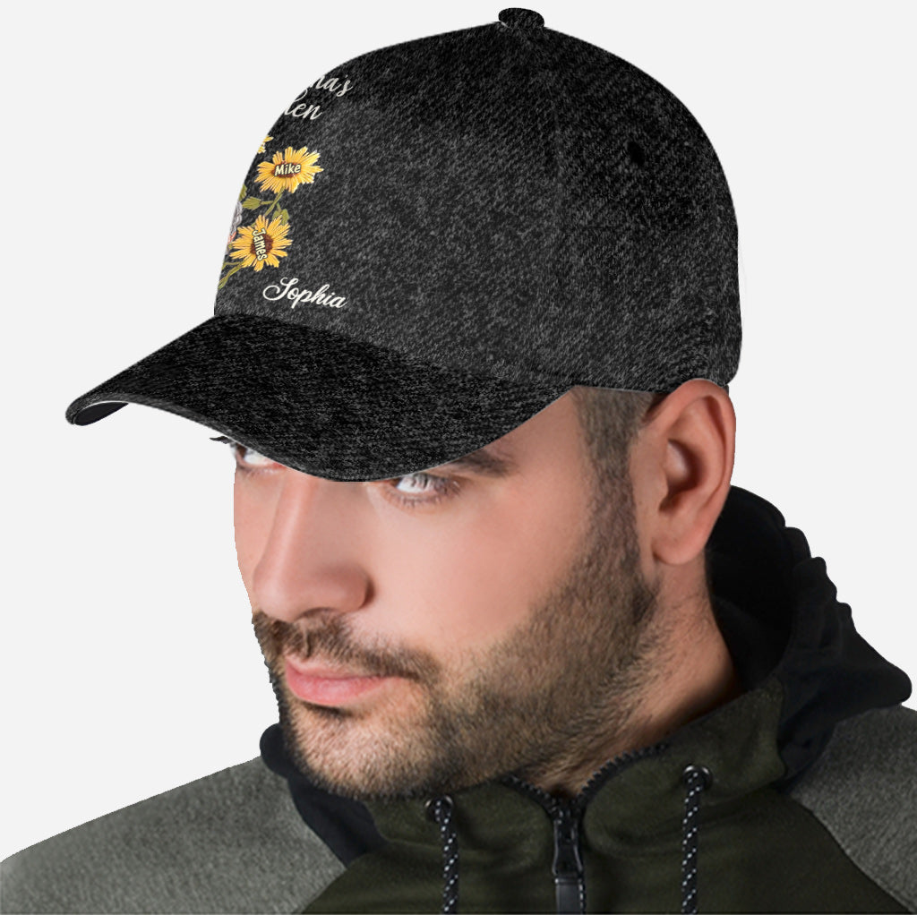 Grandma's Garden Wild Flowers - Personalized Grandma Classic Cap