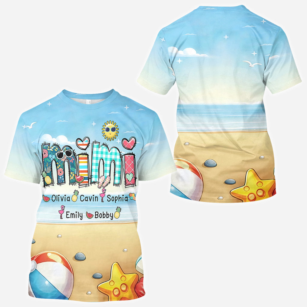 Grandma/ Mimi/ Nana... - Personalized Grandma All Over Shirt