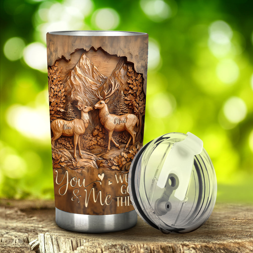 We Got This - Personalized Couple Tumbler