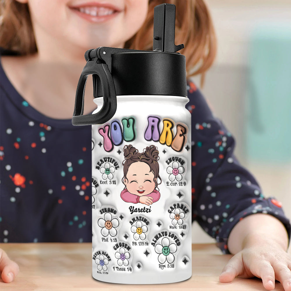 You Are Always Loved - Personalized Kid Kids Water Bottle
