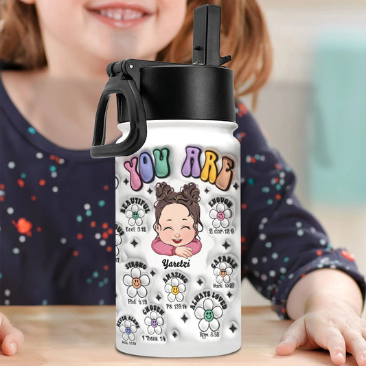 You Are Always Loved - Personalized Kid Kids Water Bottle