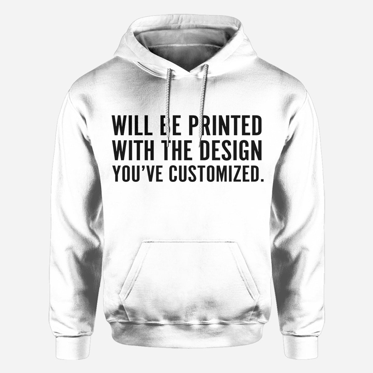 Wird mit dem von Ihnen gewählten Design bedruckt – T-Shirt und Hoodie