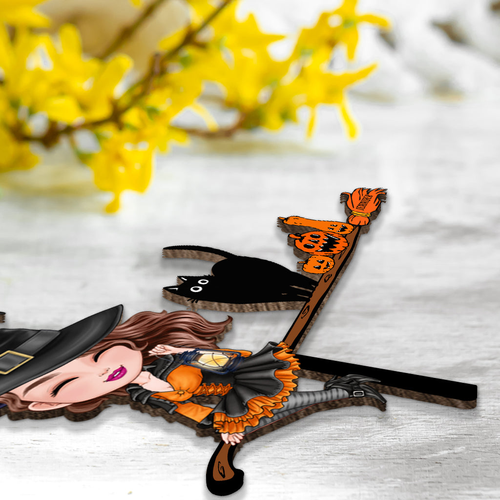 The Witch Is In - Personalized Witch Door Frame Decoration