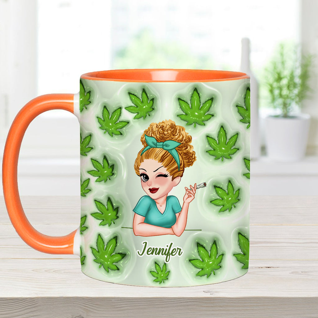 I Bet My Soul Smells Like Weed - Personalized Weed Accent Mug