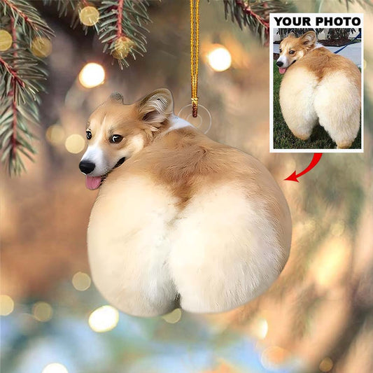 Ornement photo personnalisé - Ornement de chien sur mesure