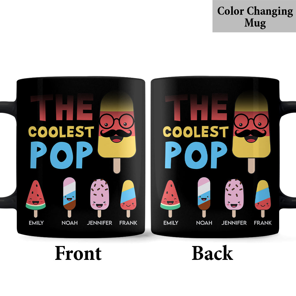 The Coolest Pop - Personalized Grandpa Mug