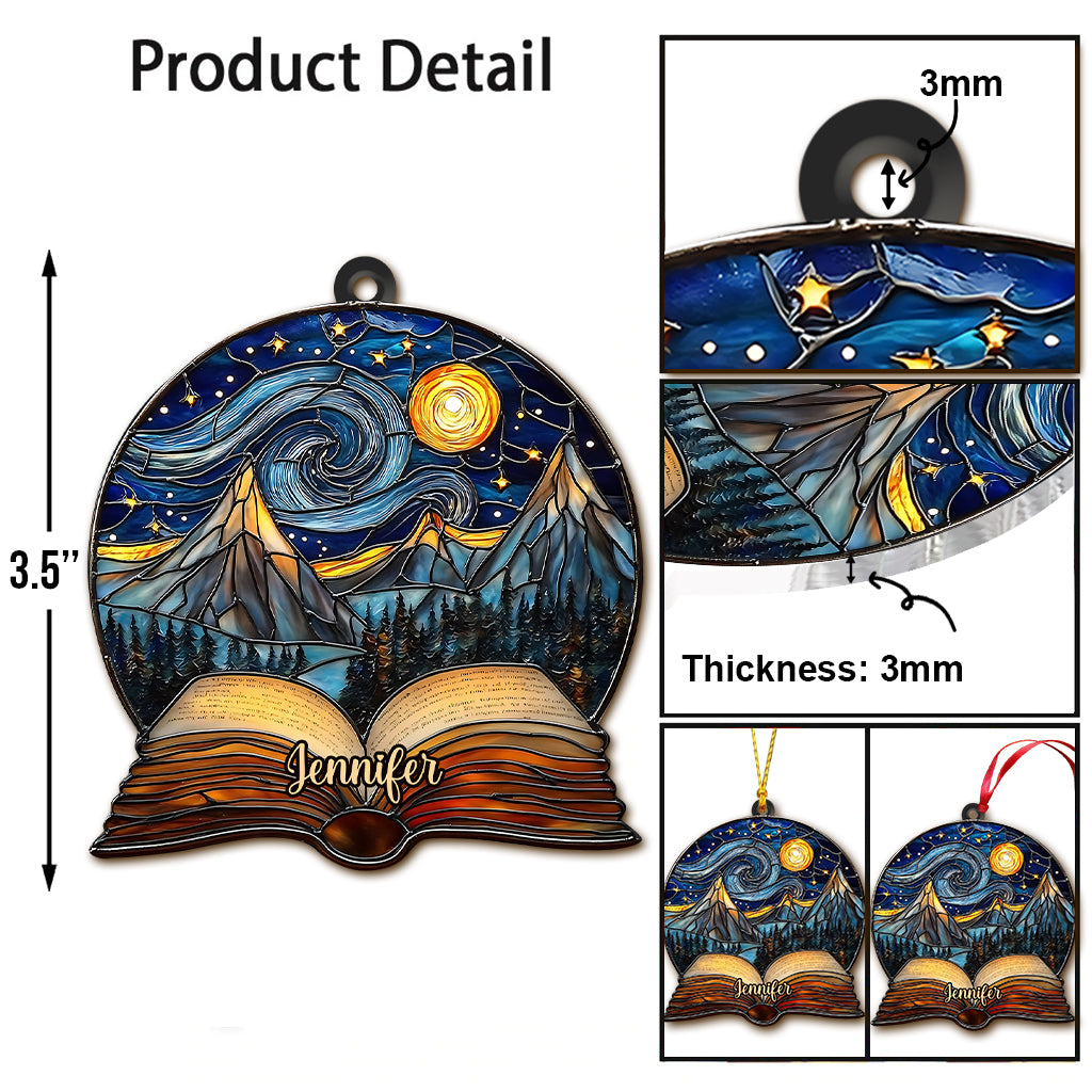 Night Court Reading - Personalized Book Ornament