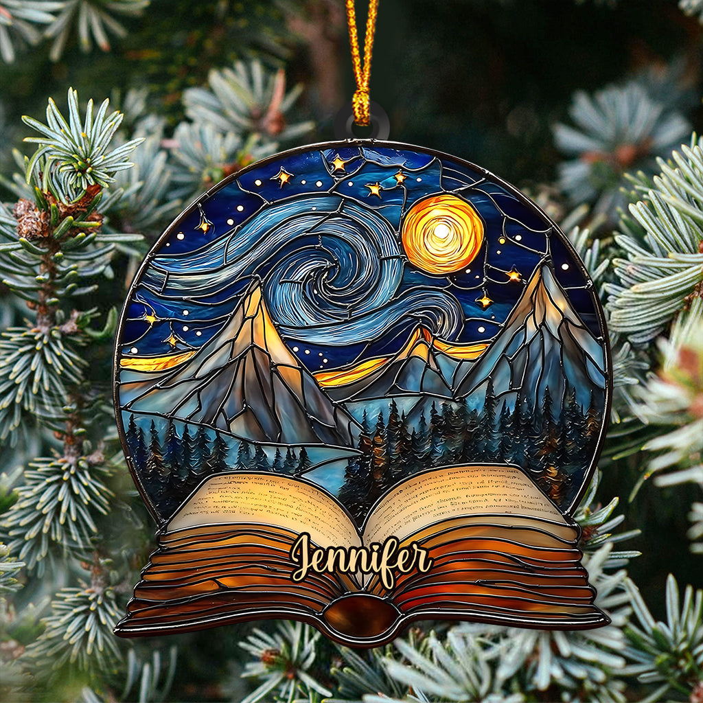 Night Court Reading - Personalized Book Ornament