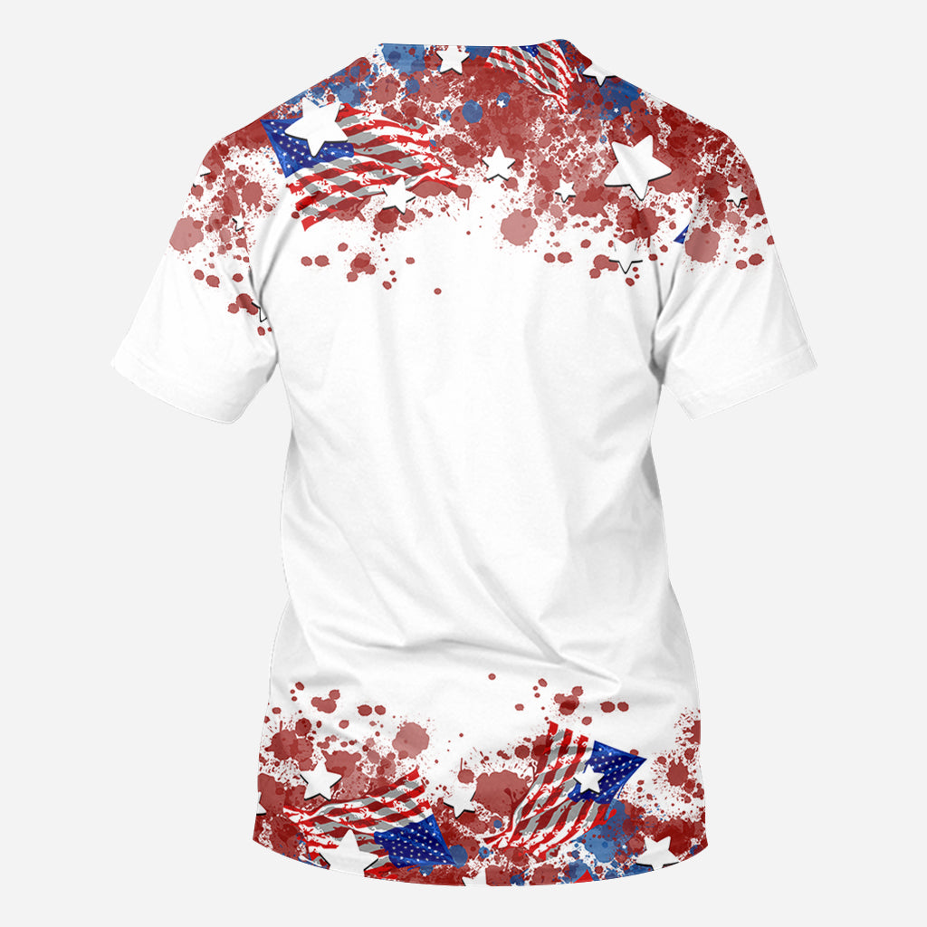 Première maman, maintenant grand-père - T-shirt personnalisé « Mamie »